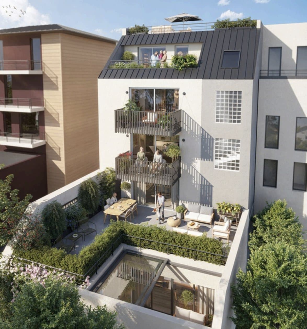 Immeuble 36 Salengro, Issy-les-Moulineaux